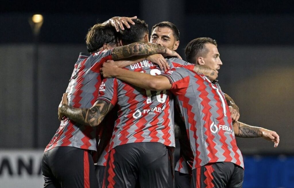 esultanza cremonese