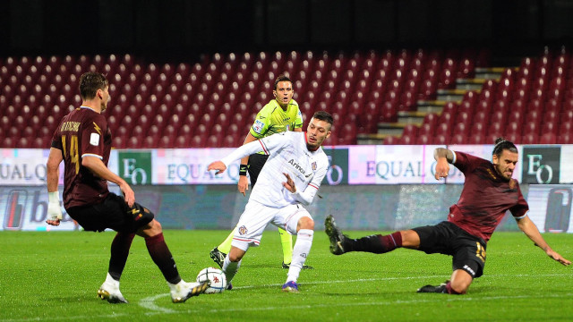 23 Novembre 2020 Campionato di Calcio Serie BKT - Salernitana - Cremonese Stadio Arechi Foto - GIANLUCA GAETANO. Agostino Gemito -DarosPhoto