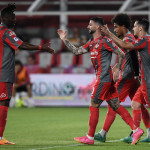 Db Cremona 03/06/2023 - campionato di calcio serie A / Cremonese-Salernitana / foto Daniele Buffa/Image Sport
nella foto: esultanza gol Cristian Buonaiuto