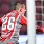 Cm Cremona 14/01/24 - campionato di calcio serie B / Cremonese-Cosenza / foto Cristiano Mazzi/Image Sport
nella foto:
esultanza gol Valentin Antov