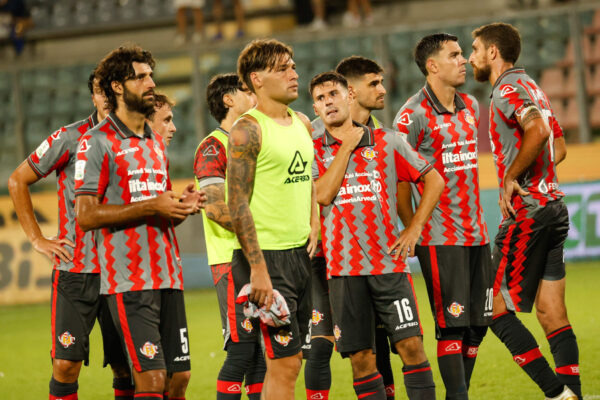IPA87876415 - Delusion of Cremonese during US Cremonese vs Modena FC, Italian soccer Serie B match in Cremona, Italy, August 28 2026